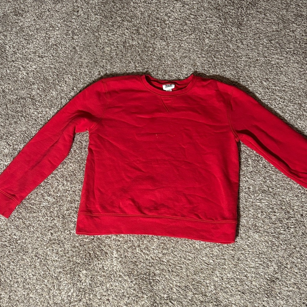 Everlast Red Crew Neck Sweater